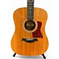 Used Taylor 210E Natural Acoustic Electric Guitar