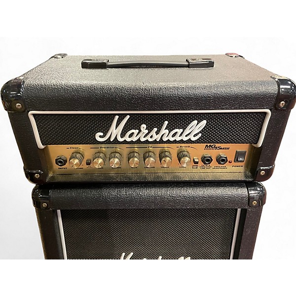 Used Marshall MG15MSII Micro Stack Guitar Stack