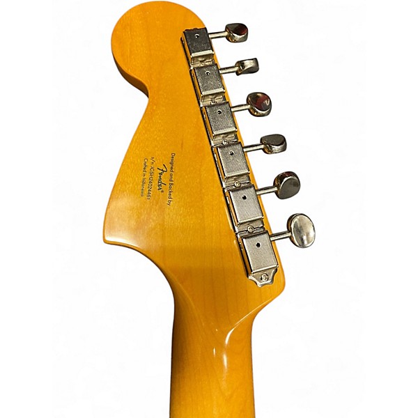 Used Squier CLASSIC VIBE JAGUAR Daphne Blue Solid Body Electric Guitar