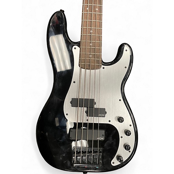 Used Squier Contemporary PJ Black Electric Bass Guitar