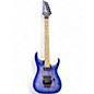 Used Ibanez RGAR42MFMT Jewel Blue Solid Body Electric Guitar thumbnail