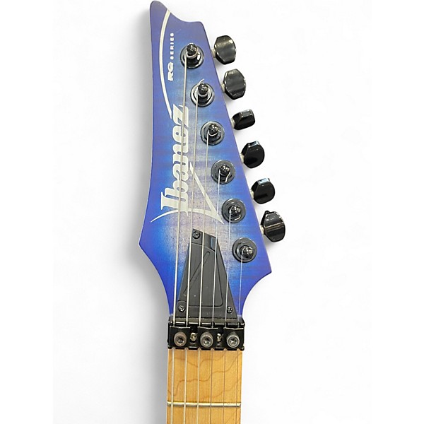 Used Ibanez RGAR42MFMT Jewel Blue Solid Body Electric Guitar