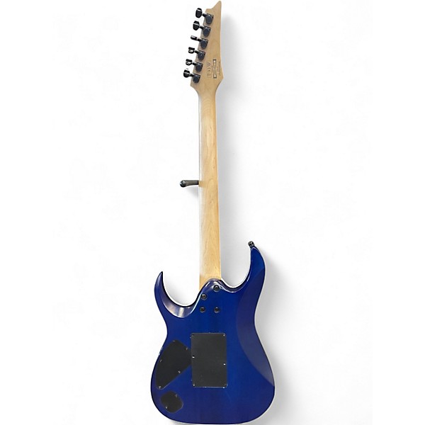 Used Ibanez RGAR42MFMT Jewel Blue Solid Body Electric Guitar
