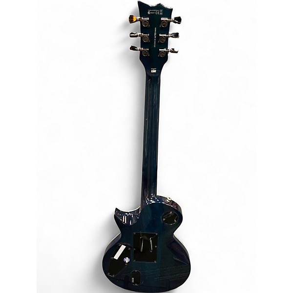 Used ESP LTD EC1000 Ocean Blue Burst Solid Body Electric Guitar