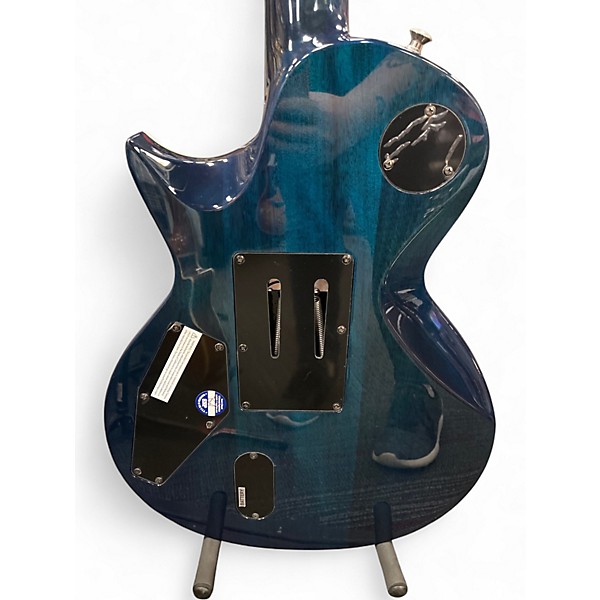 Used ESP LTD EC1000 Ocean Blue Burst Solid Body Electric Guitar