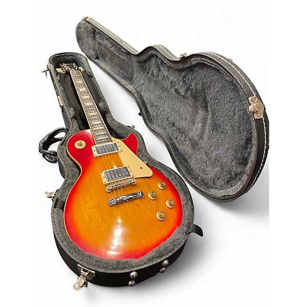 Used Gibson 1995 Les Paul Standard Cherry Sunburst Solid Body Electric Guitar