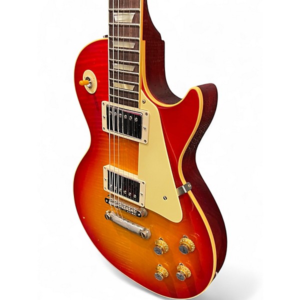 Used Gibson 2024 '60 Les Paul Standard VOS Cherry Sunburst Solid Body Electric Guitar