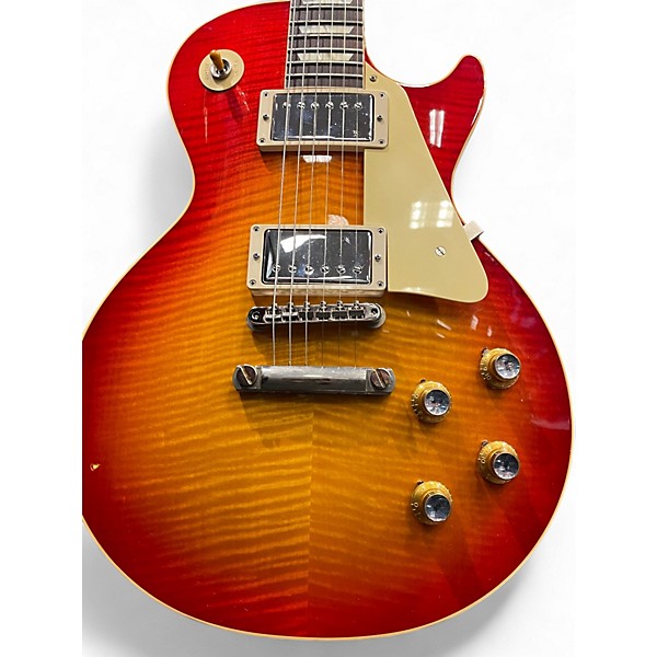 Used Gibson 2024 '60 Les Paul Standard VOS Cherry Sunburst Solid Body Electric Guitar