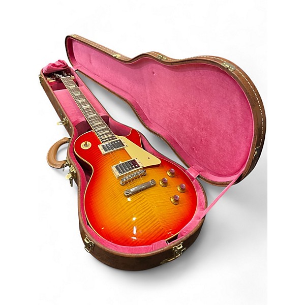 Used Gibson 2024 '60 Les Paul Standard VOS Cherry Sunburst Solid Body Electric Guitar