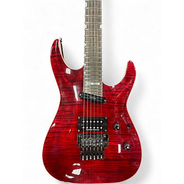 Used ESP LTD MH327 Black Cherry Solid Body Electric Guitar