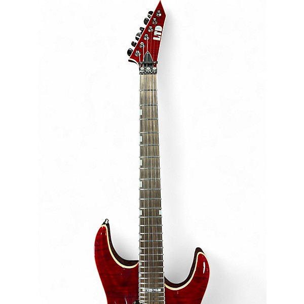 Used ESP LTD MH327 Black Cherry Solid Body Electric Guitar