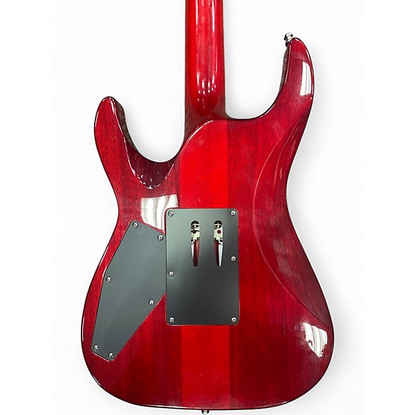 Used ESP LTD MH327 Black Cherry Solid Body Electric Guitar