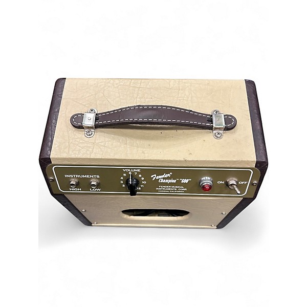 Used Fender Champion 600 5W 1X6 Tube Guitar Combo Amp