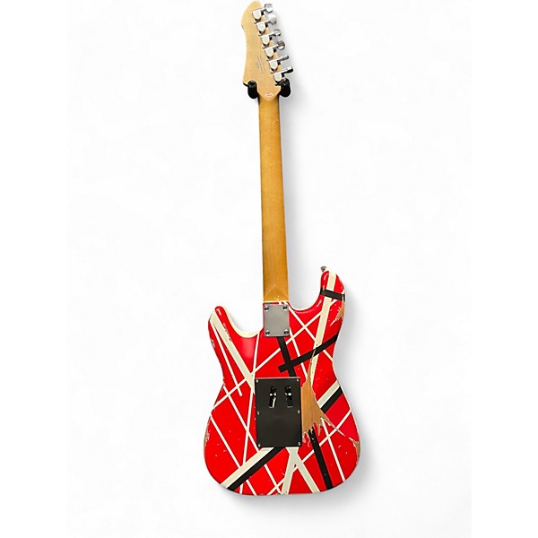 Used Firefly FFST EVH Frankenstrat EVH Custom Solid Body Electric Guitar