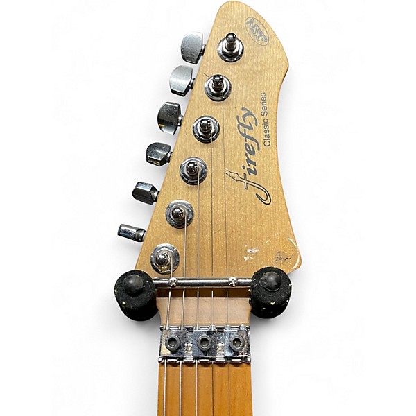 Used Firefly FFST EVH Frankenstrat EVH Custom Solid Body Electric Guitar