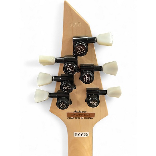 Used Jackson JS22Q Monarkh SC Purple Solid Body Electric Guitar