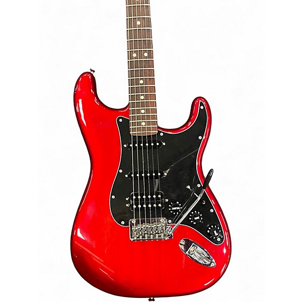 Used Fender Player II Stratocaster Candy Red Burst Solid Body Electric Guitar
