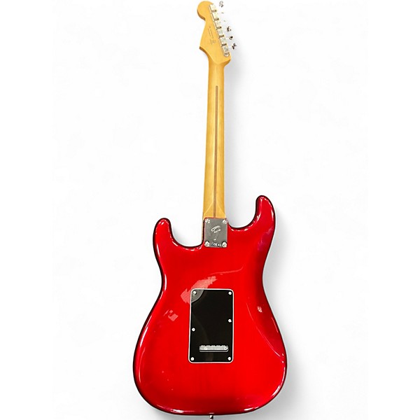 Used Fender Player II Stratocaster Candy Red Burst Solid Body Electric Guitar