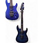 Used Dean Custom 450 Blue Solid Body Electric Guitar