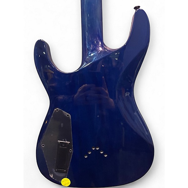 Used Dean Custom 450 Blue Solid Body Electric Guitar