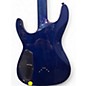 Used Dean Custom 450 Blue Solid Body Electric Guitar