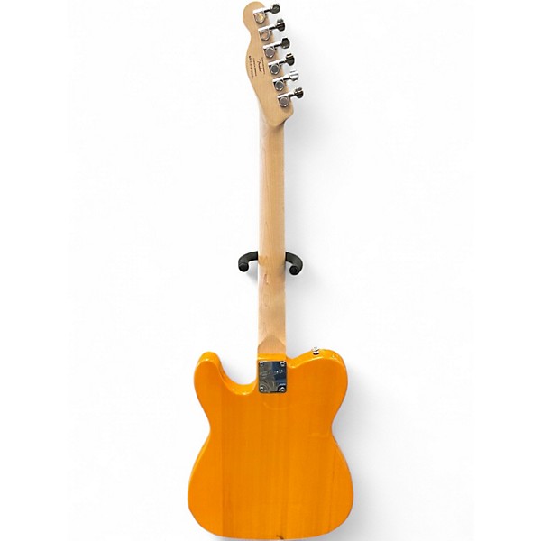 Used Squire TELECASTER AFFINITY SERIES ORANGE Solid Body Electric Guitar