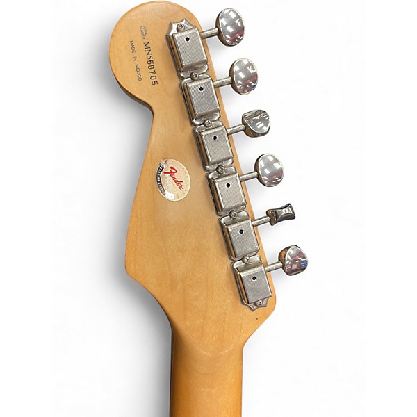 Used 1995 Fender Standard Stratocaster 2 Tone Sunburst Solid Body Electric Guitar