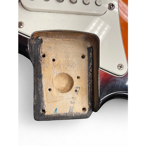 Used 1995 Fender Standard Stratocaster 2 Tone Sunburst Solid Body Electric Guitar