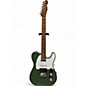 Used Warmoth Guitar Tele Style Guitar olive green Solid Body Electric Guitar thumbnail