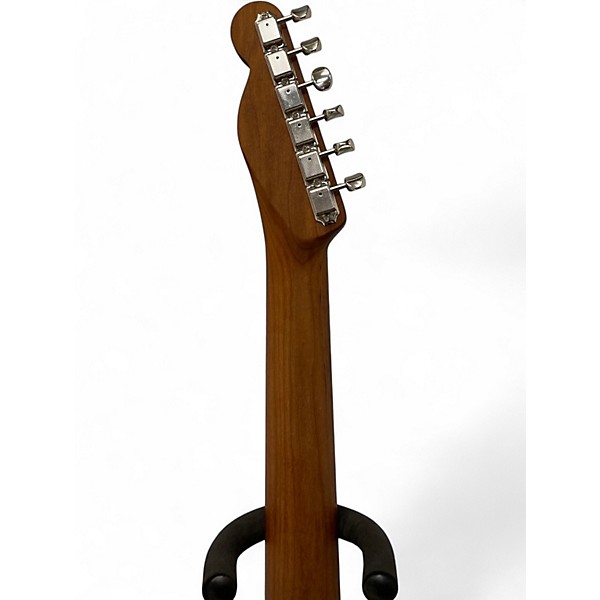 Used Warmoth Guitar Tele Style Guitar olive green Solid Body Electric Guitar