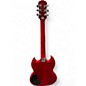 Used Epiphone SG Junior Trans Red Solid Body Electric Guitar