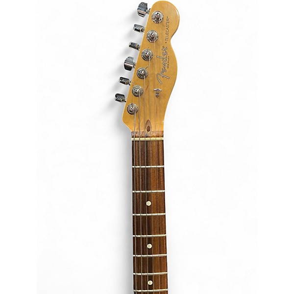 Used Fender American Standard Telecaster Black Solid Body Electric Guitar