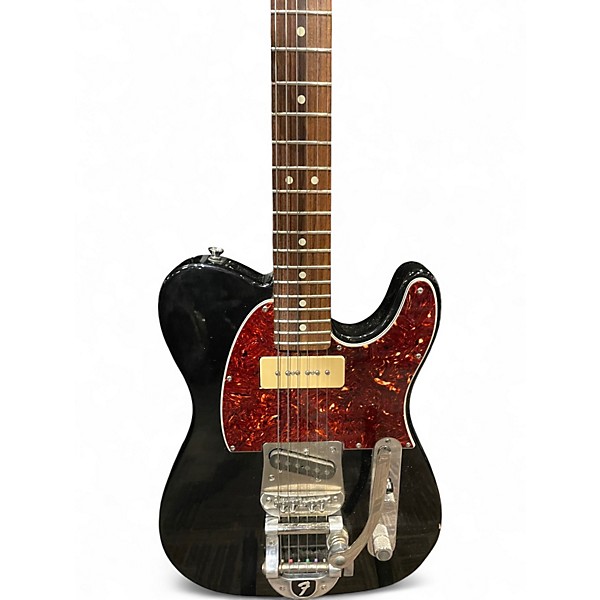 Used Fender American Standard Telecaster Black Solid Body Electric Guitar