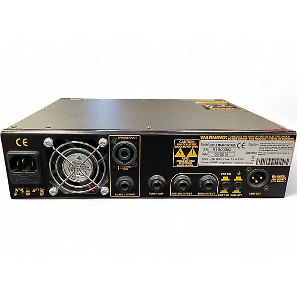 Used 2019 Markbass Little Mark Vintage Tube Bass Amp Head