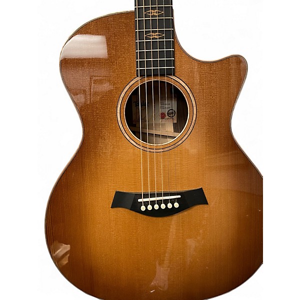 Used 2024 Taylor C14CE B4043 WILD HONEYBURST Acoustic Guitar