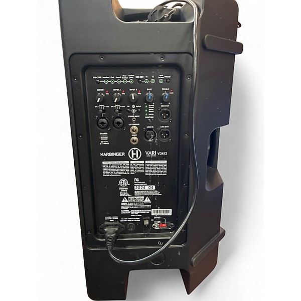 Used Harbinger VARI V3412 Powered Speaker