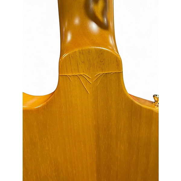 Used Epiphone inspired by gibson explorer Natural Solid Body Electric Guitar