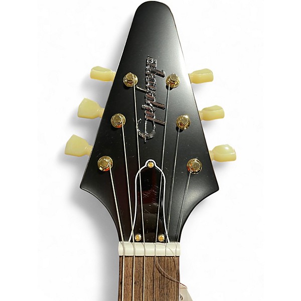 Used Epiphone inspired by gibson flying v Natural Solid Body Electric Guitar