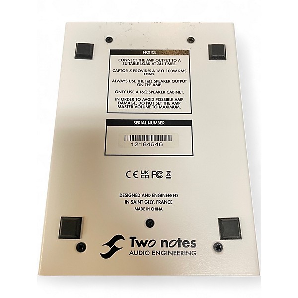 Used Two Notes Torpedo Captor 16 Effect Pedal