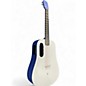 Used LAVA MUSIC ME PLAY 36" Deep Blue and Frost White Acoustic Electric Guitar thumbnail
