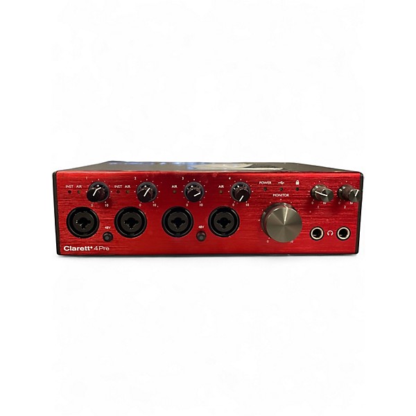 Used Focusrite Clarett 4Pre Audio Interface