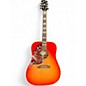 Used 2018 Gibson Hummingbird Standard Left Handed Cherry Sunburst Acoustic Guitar thumbnail