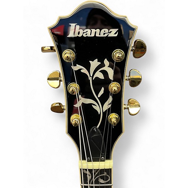 Used Ibanez AS93SP Artcore Black Hollow Body Electric Guitar