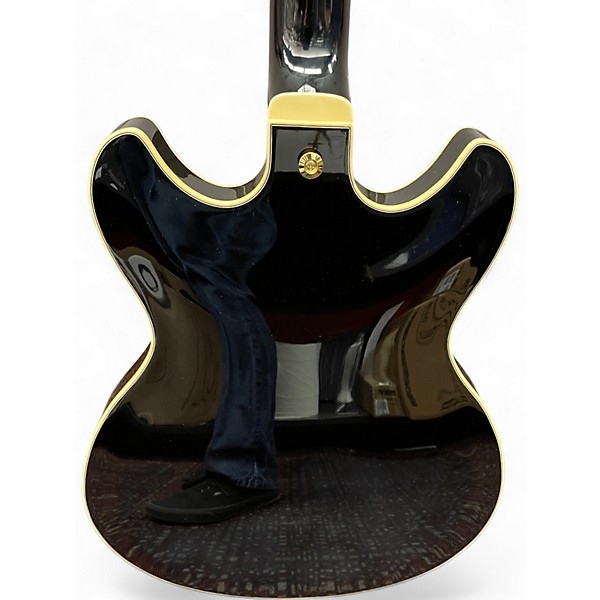 Used Ibanez AS93SP Artcore Black Hollow Body Electric Guitar