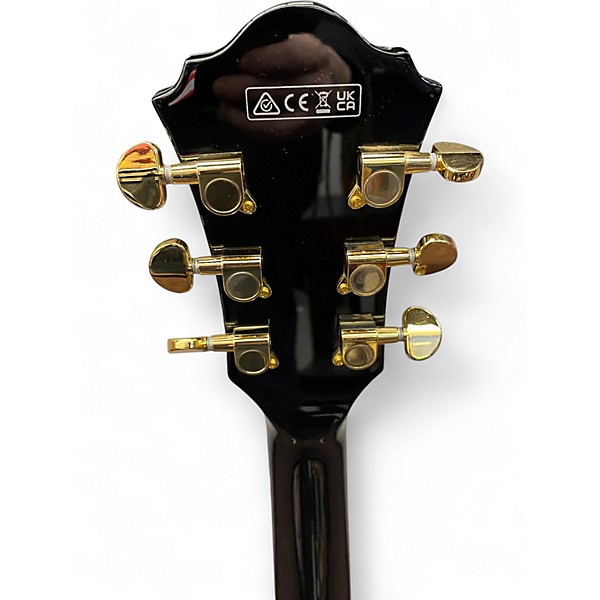 Used Ibanez AS93SP Artcore Black Hollow Body Electric Guitar