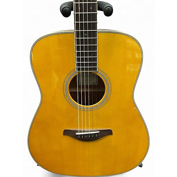 Used Yamaha FGTA TRANS ACOUSTIC Natural Acoustic Electric Guitar