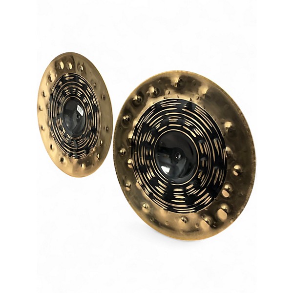 Used MEINL 14in Classic Custom Dual Hi Hat Pair Cymbal