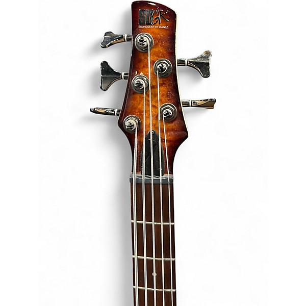 Used Ibanez SR405 5 String QM Electric Bass Guitar