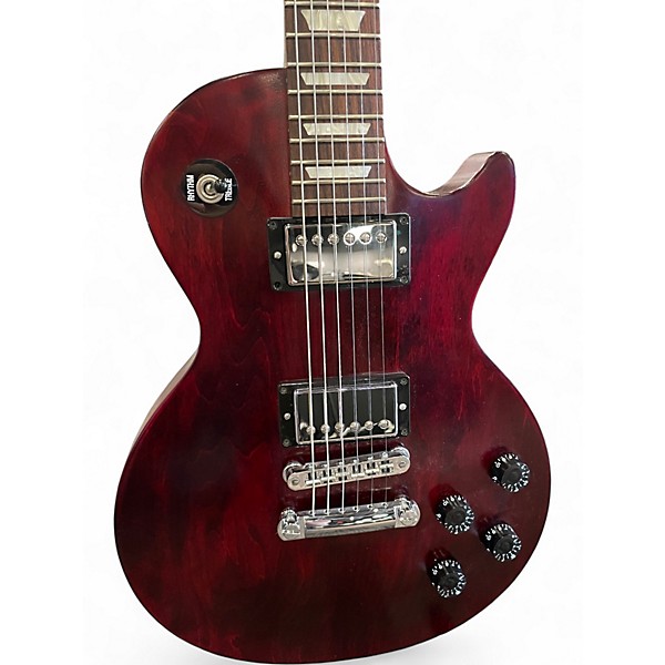 Used 2013 Gibson Les Paul 60s Tribute Wine Red Solid Body Electric Guitar