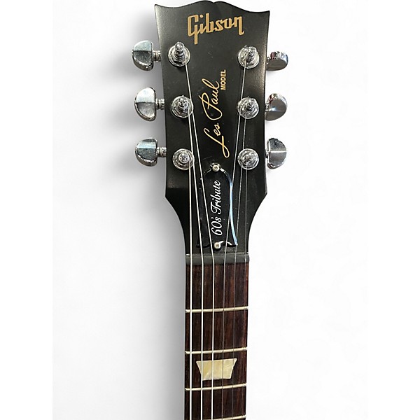 Used 2013 Gibson Les Paul 60s Tribute Wine Red Solid Body Electric Guitar